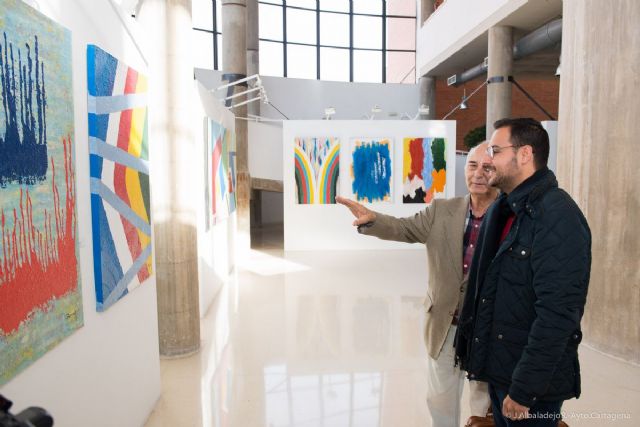 Francisco Porras acerca su pintura abstracta al Ramón Alonso Luzzy - 5, Foto 5
