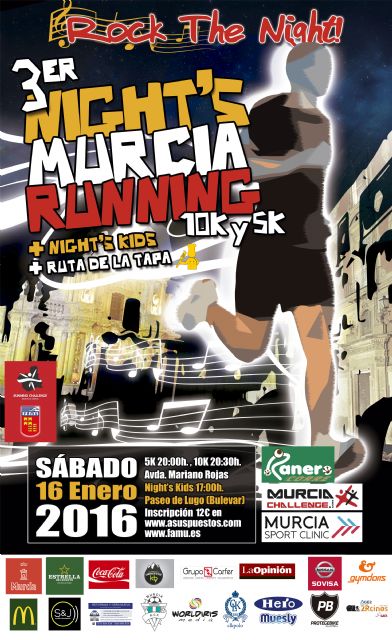 Últimos días para inscribirte en la III Night´s Murcia Running - 1, Foto 1
