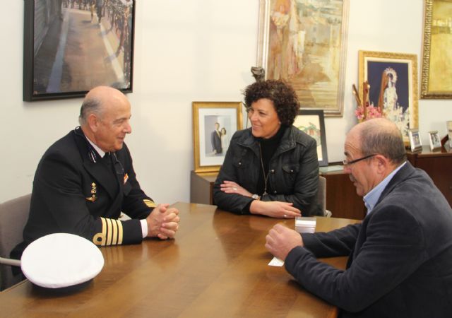 La alcaldesa de Puerto Lumbreras recibe al delegado de Defensa en la Región de Murcia - 1, Foto 1