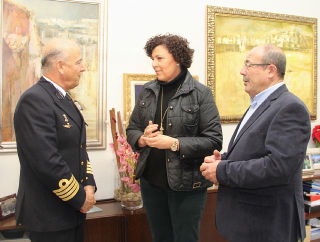 La alcaldesa de Puerto Lumbreras recibe al delegado de Defensa en la Región de Murcia - 2, Foto 2