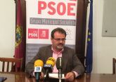 El PSOE trabaja en una moción con la que conseguir que el trabajo que se genere en Lorca recaiga en los parados lorquinos más necesitados