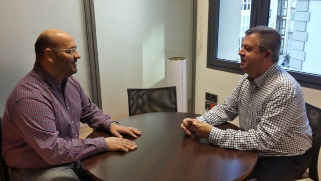 Francisco Calderón recibe al presidente de ASYLE - 1, Foto 1