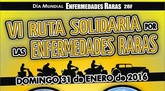 El 31 de enero tendrá lugar la VI ruta solidaria por las Enfermedades Raras