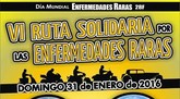 El 31 de enero tendr lugar la VI ruta solidaria por las Enfermedades Raras