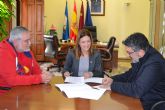 El Ayuntamiento de guilas ratifica su convenio de colaboracin con Albinegro