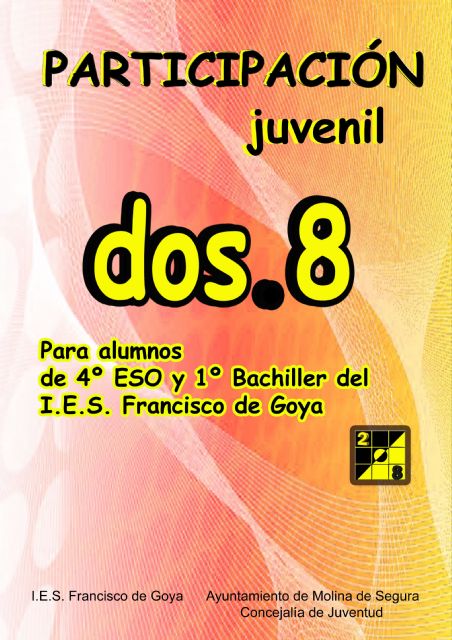 La Concejalía de Juventud de Molina de Segura pone en marcha el proyecto de participación juvenil 2.8 - 1, Foto 1