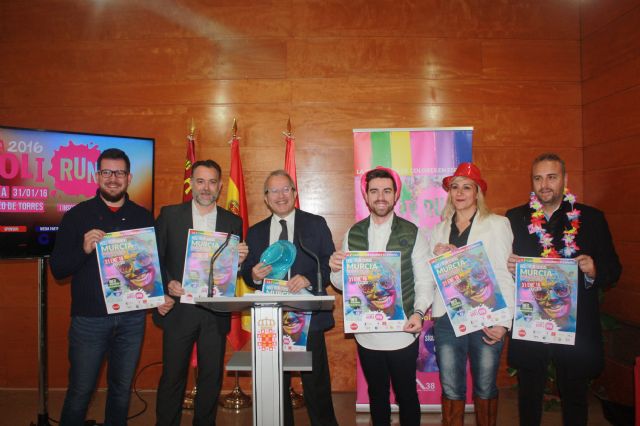 Deporte, alegría, música y color en la II edición de la carrera de colores ´Holi Run´ - 1, Foto 1