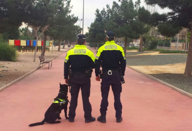 La nueva unidad canina de la Policía Local torreña, en pleno funcionamiento - 1, Foto 1