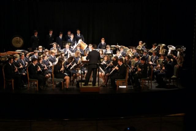 El Auditorio Víctor Villegas recibe este domingo a las bandas juveniles de Alhama de Murcia, Beniaján y Jumilla, Foto 1