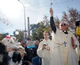 El Alcalde acude a su cita con los vecinos de San Antón en la tradicional bendición de animales