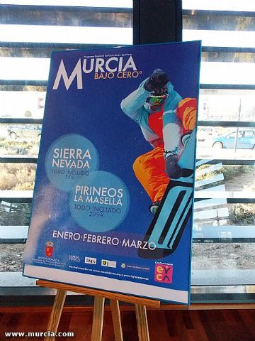 Alcantarilla se une al programa para jvenes Bajo Cero de viajes a la nieve para esquiar en Sierra Nevada y La Masella - 1