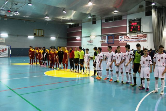 Amplia expectacin del Nacional de Ftbol Sala sub 16 celebrado en Mazarrn, Foto 2