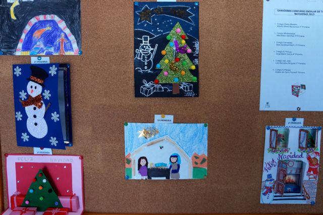 Premiadas las mejores tarjetas navideñas de los escolares torreños - 2, Foto 2