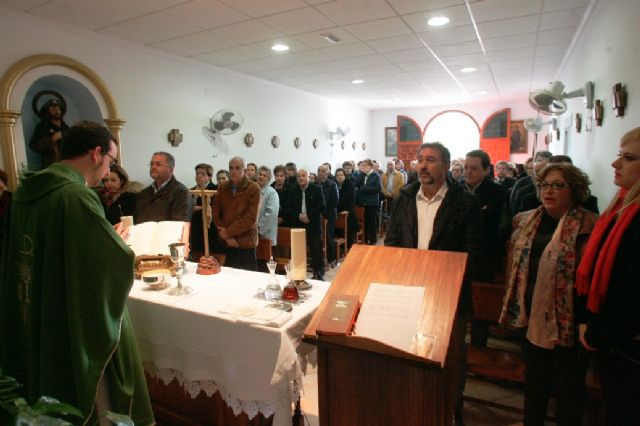 Autoridades municipales asisten a la celebración del Canto de Ánimas en honor a San Fulgencio en El Raiguero Bajo - 3, Foto 3