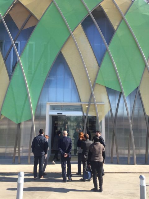 El Rector de la UPCT y el Alcalde de Torre Pacheco visitan el edificio del TOP-CEMIDI - 2, Foto 2