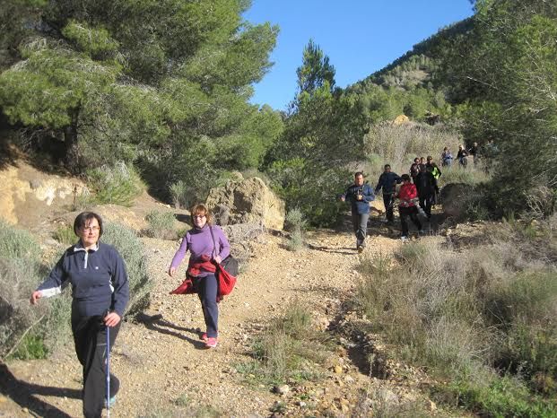 Cerca de 40 senderistas recorrieron el espacio natural Valle y Carrascoy tras participar en una nueva jornada del programa municipal de Senderismo, Foto 1