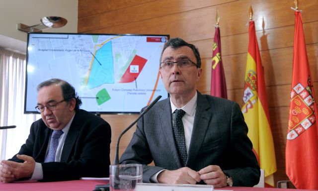 El Ayuntamiento y la Universidad de Murcia ultiman el acuerdo que permitirá construir en El Palmar uno de los complejos sanitarios más importantes de España - 2, Foto 2