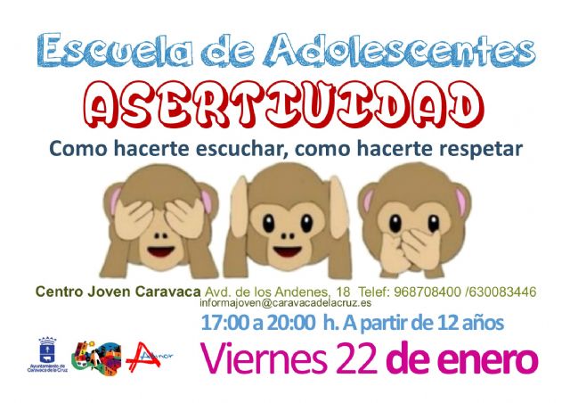 La ´Escuela de Adolescentes´ de la Concejalía de Juventud propone seis nuevos talleres y charlas - 2, Foto 2