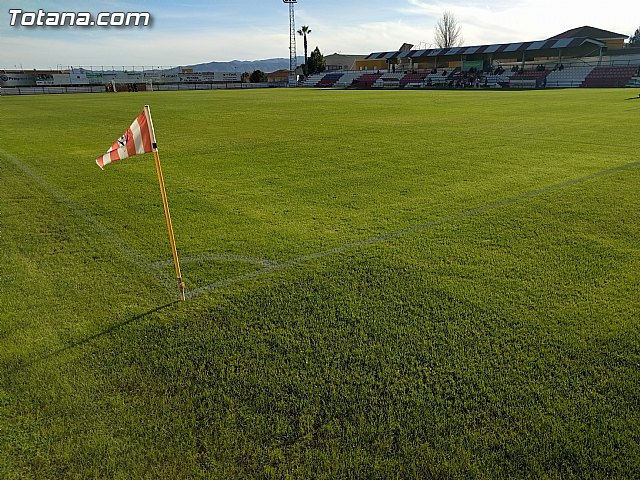 Conclude the work of replanting natural grass of the municipal stadium "Juan Cayuela", Foto 1