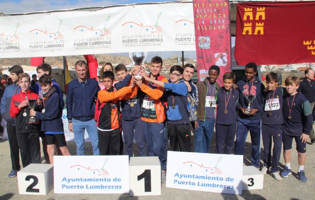Un millar de participantes en la Final de Cross Escolar celebrada en Puerto Lumbreras - 2, Foto 2