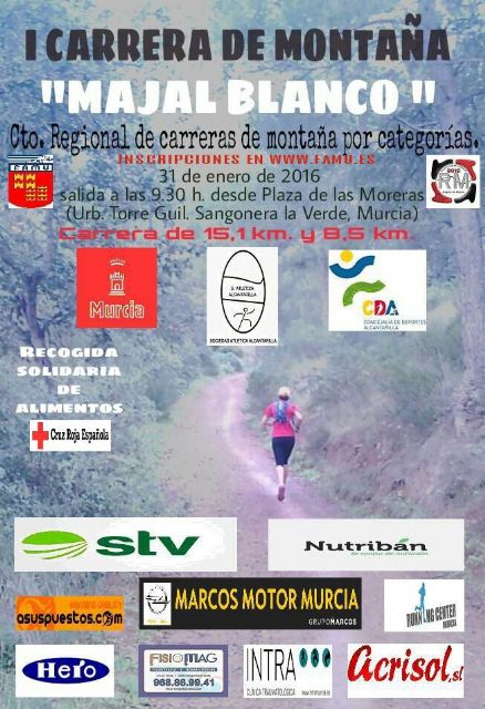 Este viernes, presentación de la I Carrera de Montaña El Majal Blanco - 1, Foto 1