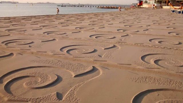 Premio nacional para la Q en la arena de la playa - 2, Foto 2