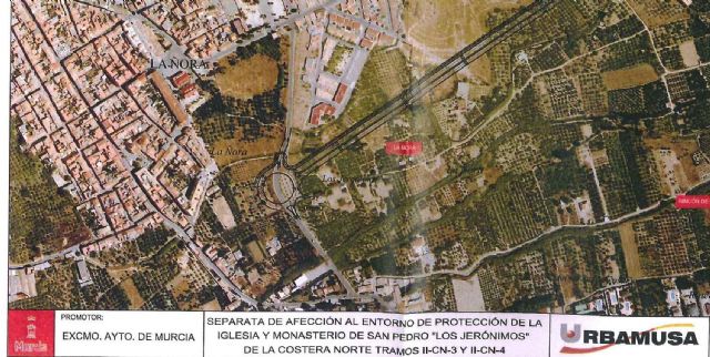 Ahora Murcia alerta de que la Costera Norte se topará con la Rueda de la Ñora - 1, Foto 1