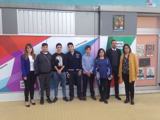 El Ayuntamiento de Murcia recibe a los jóvenes que han participado en un Intercambio de jóvenes financiado por el programa Erasmus Plus en Finlandia - 1, Foto 1