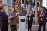 Inauguracin del busto conmemorativo al primer rector de la Universidad de Murcia, Jos Loustau