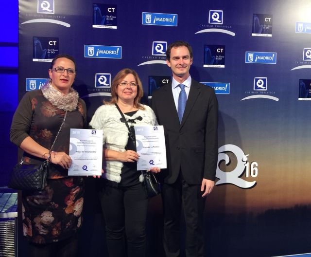 Las playas de San Pedro del Pinatar reciben en FITUR el certificado Q de Calidad Turística un año más - 1, Foto 1