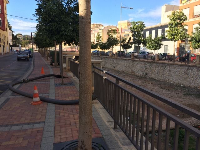 Settlement construction was initiated by the damage by leakage in one of the walls of the Rambla de La Santa, Foto 4