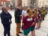 El Alcalde asiste a la exhibicin ofrecida por las promesas del triatln del Agringenia Murcia Sport Club