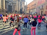 400 personas estrenan la primera Master Class de Zumba gratuita en la Plaza Belluga