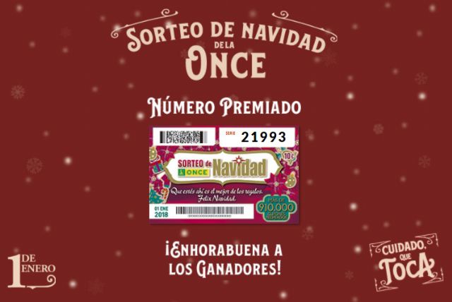El Sorteo de Navidad de la ONCE deja casi 4 millones de euros en Torre-Pacheco - 3, Foto 3