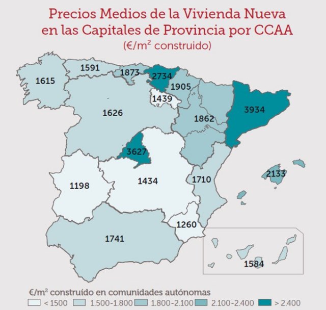 El precio de la vivienda nueva aumenta un 4,5% en 2019 en España - 2, Foto 2