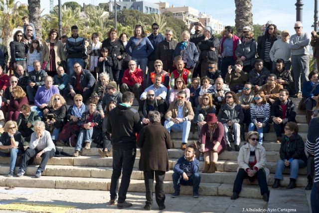 Cartagena homenajeó a los refugidos ahogados en el mar - 2, Foto 2