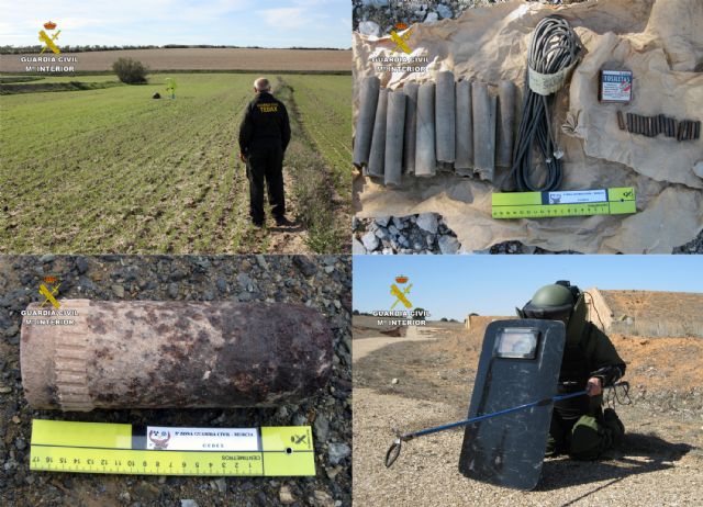 La Guardia Civil destruye más de un centenar de artefactos y siete kilos de material explosivo - 1, Foto 1