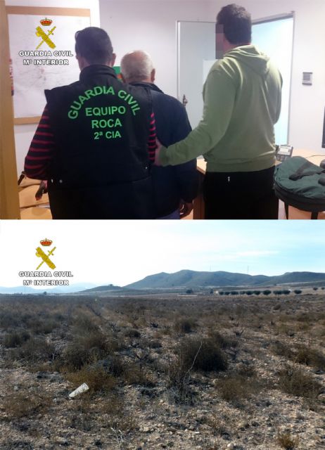 La Guardia Civil detiene a una persona por la sustracción de tres toneladas de uva de una finca de Jumilla - 1, Foto 1