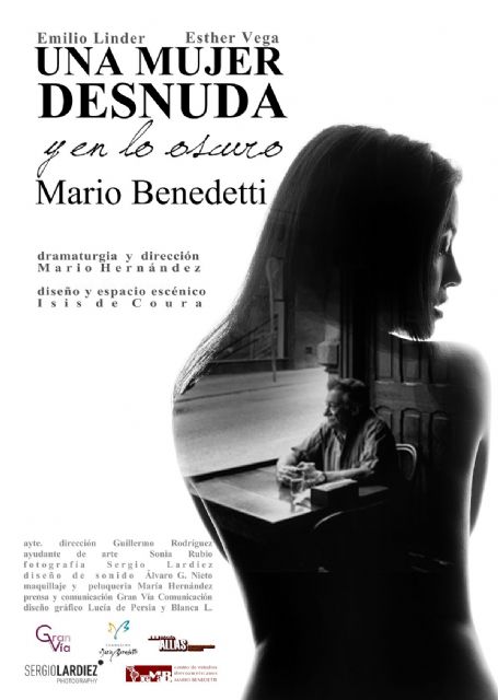 El Teatro Apolo homenajea a Benedetti con, Una mujer desnuda y en lo oscuro - 1, Foto 1