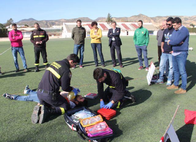 Las instalaciones municipales deportivas de Puerto Lumbreras se convierten en espacios cardioprotegidos - 2, Foto 2