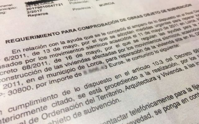 El PSOE celebra que se compruebe la reparación de las viviendas dañadas por los terremotos para justificar la inversión de las ayudas - 1, Foto 1
