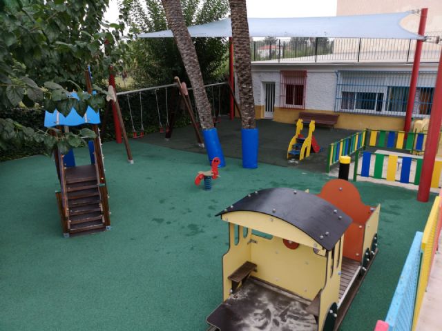 El Ayuntamiento de Molina de Segura invierte unos 50.000 euros en obras de mejora en los parques de las escuelas infantiles La Inmaculada, Consolación y Cañada de las Eras - 1, Foto 1