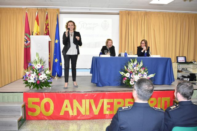 La consejera de Educación asiste al acto de celebración del 50 aniversario del colegio Antonio Ulloa de Cartagena - 1, Foto 1