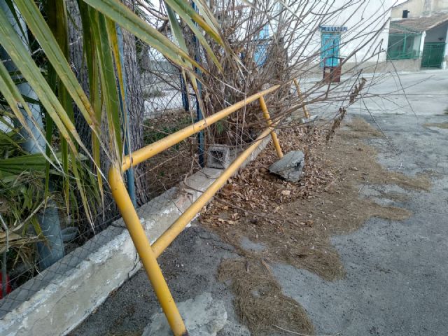 El PSOE pide a Ayuntamiento, Junta de Hacendados y CHS que arreglen los daños que la lluvia causó en la acequia de Barreras en La Raya - 3, Foto 3