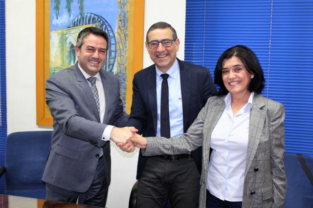 El rector de la Universidad de Murcia, José Luján, realiza su primera visita institucional a Alcantarilla - 1, Foto 1