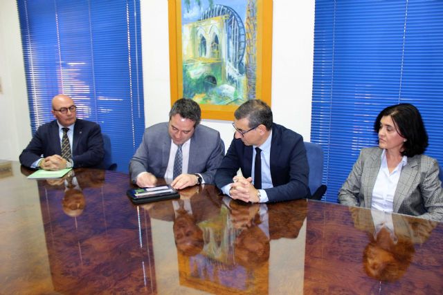 El rector de la Universidad de Murcia, José Luján, realiza su primera visita institucional a Alcantarilla - 5, Foto 5