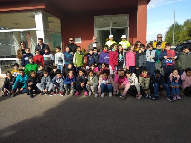 Alumnos del CEIP “Fulgencio Ruiz” visitan la estación depuradora de San Javier - 2, Foto 2
