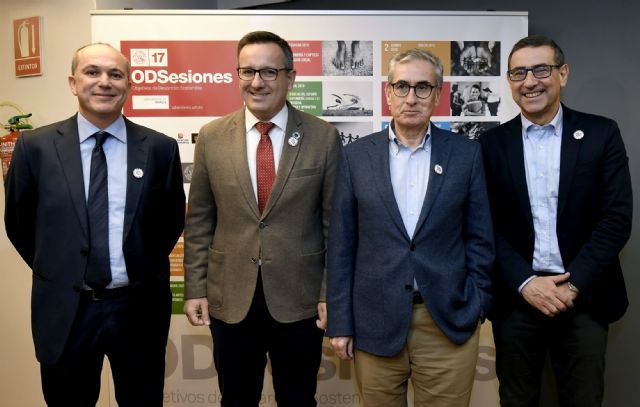Ramón Jáuregui ofrece una charla sobre responsabilidad social empresarial en el marco del proyecto ODSesiones UMU - 2, Foto 2