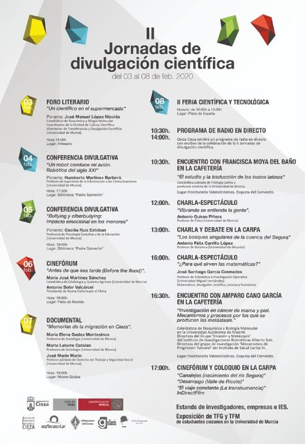 Llega la hora de las II Jornadas de Divulgación Científica - 1, Foto 1