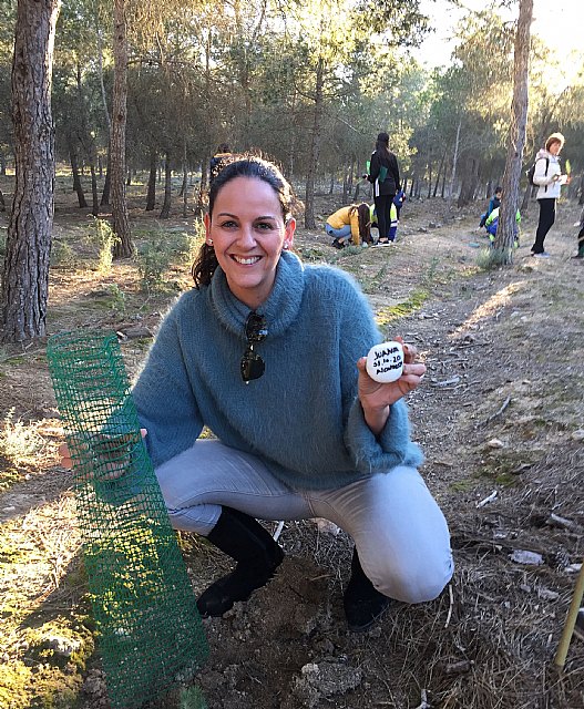 Los habitantes de Fuente Álamo se vuelcan con la plantación de pino carrasco en el Majal de Gracia - 5, Foto 5